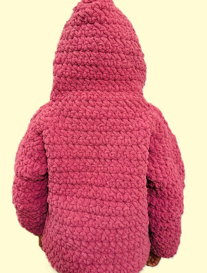 Crochet Chunky Hoodie