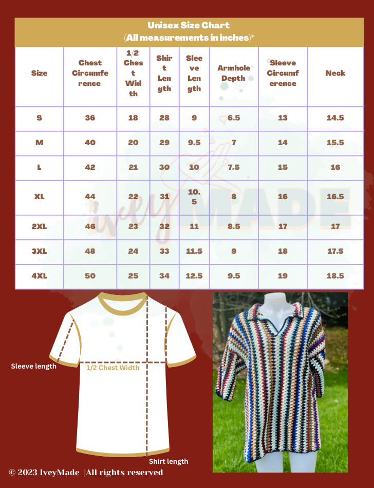 Crochet Polo Top PDF Pattern only | Instant Download